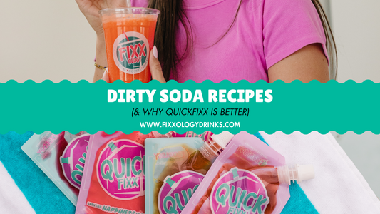 Soda Recipes with Syrups (and Why QuickFIXX Is Better)