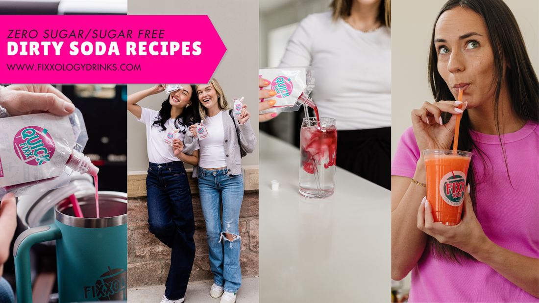 Dirty Soda Recipe for Zero Sugar with Diet Dr. Pepper or Dr. Pepper Zero