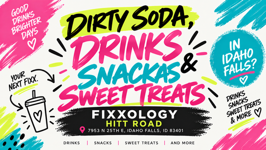 Your Hitt Road Stop for Dirty Sodas, Drinks & Snacks in Idaho Falls