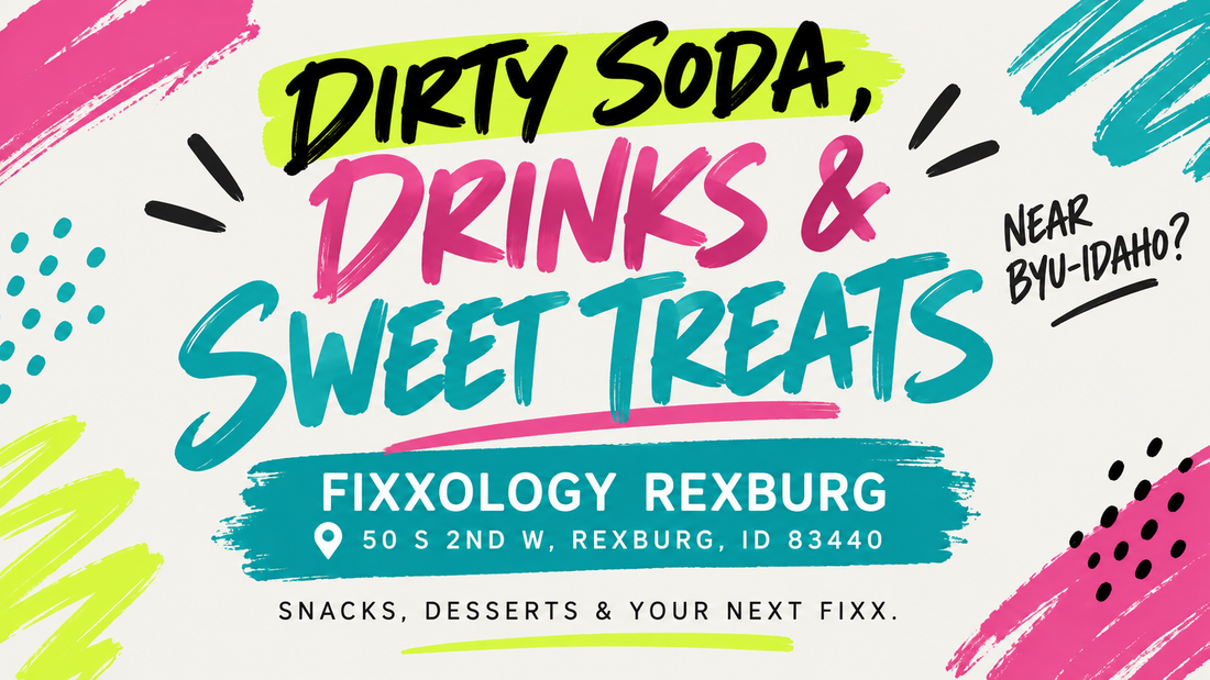 Dirty Soda, Drinks & Sweet Treats Near BYU-Idaho in Rexburg