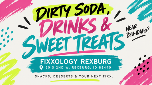 Dirty Soda, Drinks & Sweet Treats Near BYU-Idaho in Rexburg