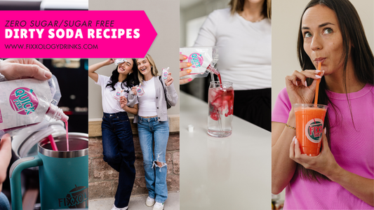 Dirty Soda Recipe for Zero Sugar with Diet Dr. Pepper or Dr. Pepper Zero