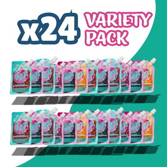 QuickFIXX Variety Pack (24 Packs) + Free Gift with Purchase