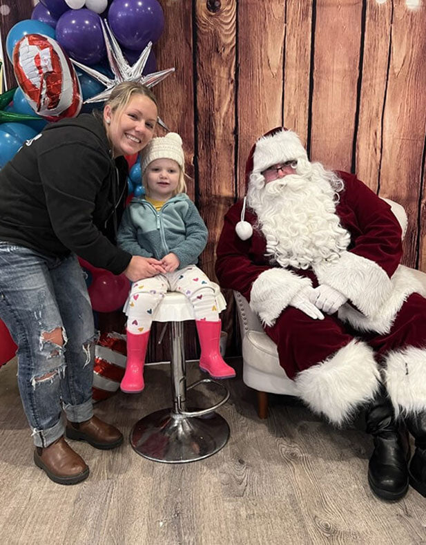 Soda with Santa Food Drive